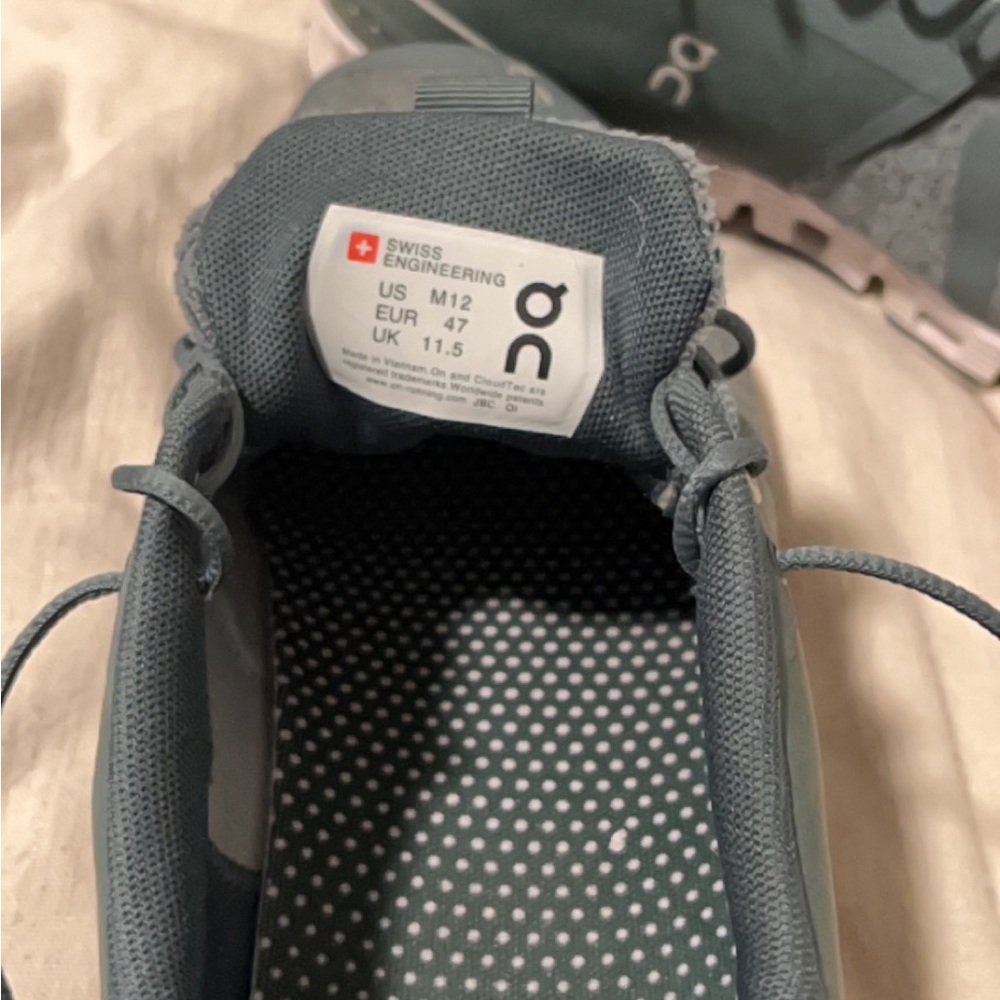 SIZE 12 MENS On Running Sneaker